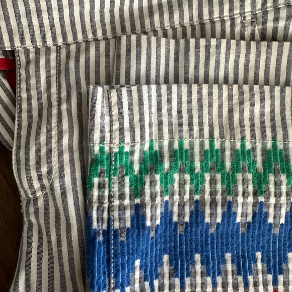 Cartonnier embroidered pants as. 6 Anthropologie - Picture 2 of 3